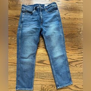 Gap Vintage Slim High Rise ankle jeans